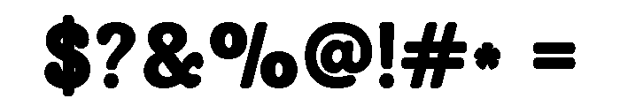 Torkue Regular Font OTHER CHARS