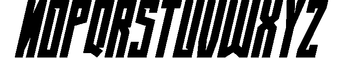 Tormek Italic Font UPPERCASE