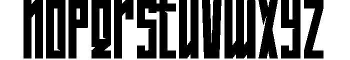 Tormek Font LOWERCASE