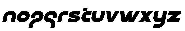 Toroto Italic Font LOWERCASE