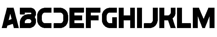 Toroto Font UPPERCASE