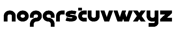 Toroto Font LOWERCASE