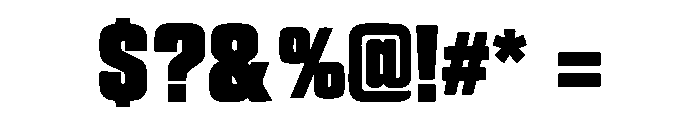 Torvane Font OTHER CHARS