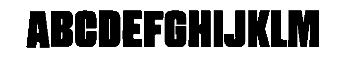 Torvane Font UPPERCASE