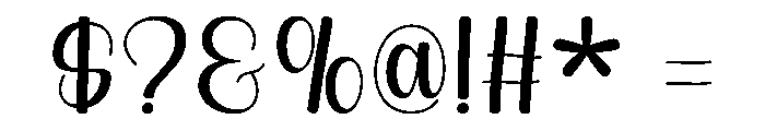 Total Font OTHER CHARS