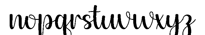 Total Font LOWERCASE
