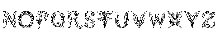 Toucan Regular Font LOWERCASE