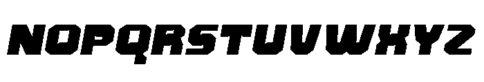 ToughRival Font UPPERCASE