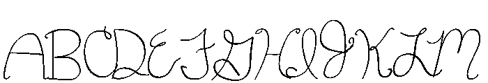 Towhee Font UPPERCASE