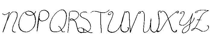 Towhee Font UPPERCASE