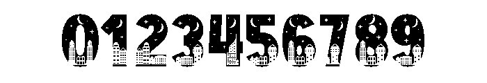 Town Busy Font OTHER CHARS