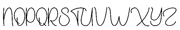Townhouse Font UPPERCASE