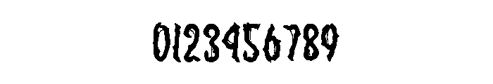 ToxicCrop Font OTHER CHARS