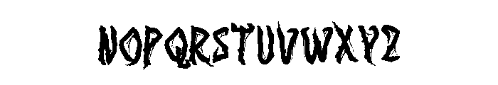 ToxicCrop Font UPPERCASE