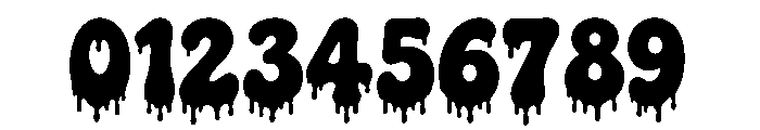 ToxicDrip Font OTHER CHARS
