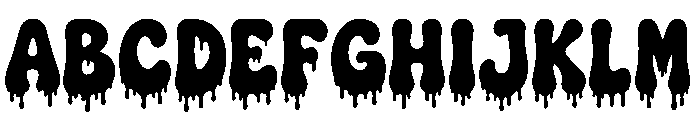ToxicDrip Font UPPERCASE