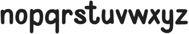 TOOSWEETSRegular otf (400) Font LOWERCASE