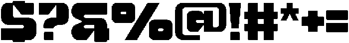 TORES Regular otf (400) Font OTHER CHARS