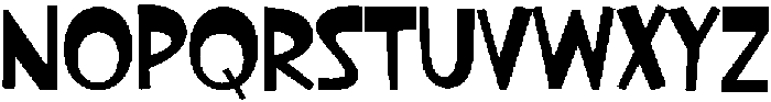 TOTARO Regular otf (400) Font UPPERCASE