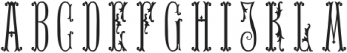 TOTF Monogram Regular otf (400) Font LOWERCASE
