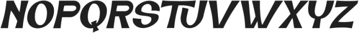 Tobelord Italic ttf (400) Font UPPERCASE