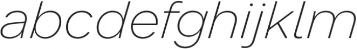 Toboggan Light Italic otf (300) Font LOWERCASE