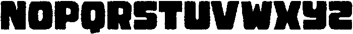 Toffee Regular otf (400) Font UPPERCASE