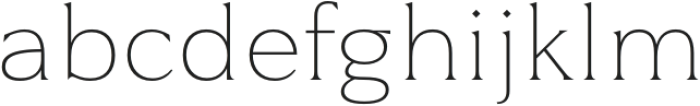 Toffee Thin otf (100) Font LOWERCASE