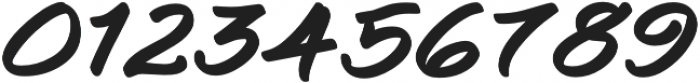 Togashi Bold Italic otf (700) Font OTHER CHARS