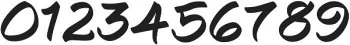 Togashi Regular otf (400) Font OTHER CHARS