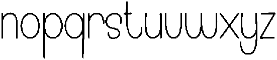 Together Christmas Regular otf (400) Font LOWERCASE