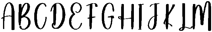 Together Regular otf (400) Font UPPERCASE
