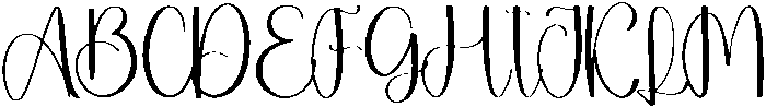 Together Regular otf (400) Font UPPERCASE