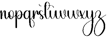 Together Regular otf (400) Font LOWERCASE