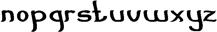 Together otf (400) Font LOWERCASE