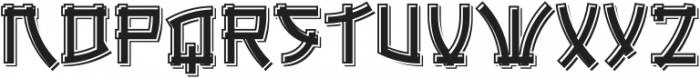 Tokugawa Full otf (400) Font UPPERCASE