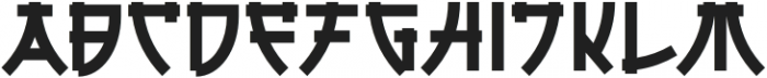 Tokugawa otf (400) Font LOWERCASE