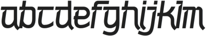 Tokyo Pinku Regular otf (400) Font LOWERCASE