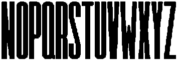 Tokyo Regular otf (400) Font LOWERCASE