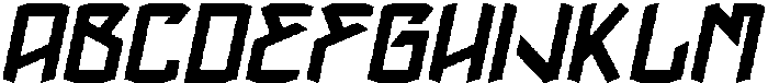 TomaKai otf (400) Font UPPERCASE