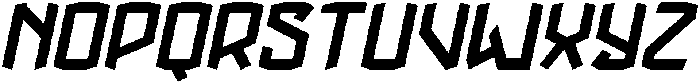 TomaKai otf (400) Font UPPERCASE