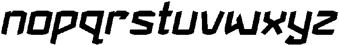 TomaKai otf (400) Font LOWERCASE