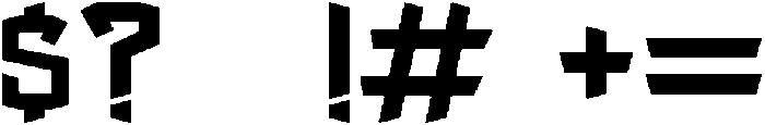 Tomahawk otf (400) Font OTHER CHARS