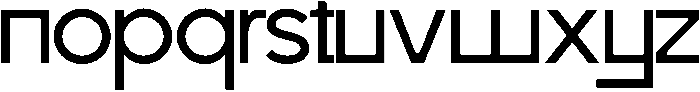 Tomahawk otf (400) Font LOWERCASE