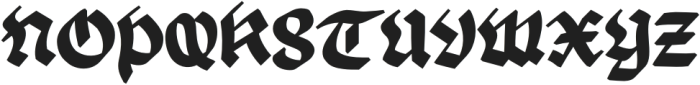 Tomant Blackletter Regular otf (900) Font UPPERCASE