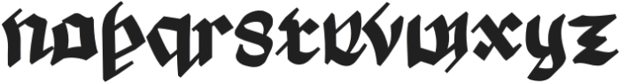 Tomant Blackletter Regular otf (900) Font LOWERCASE