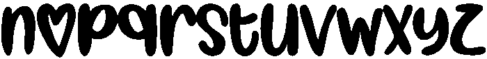 Tomato Regular otf (400) Font LOWERCASE