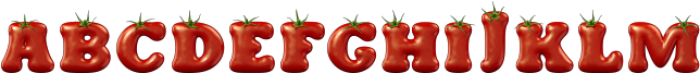 Tomato Regular otf (400) Font UPPERCASE