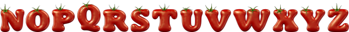 Tomato Regular otf (400) Font UPPERCASE