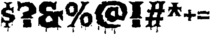 Tomb Stoner 667 Regular otf (400) Font OTHER CHARS